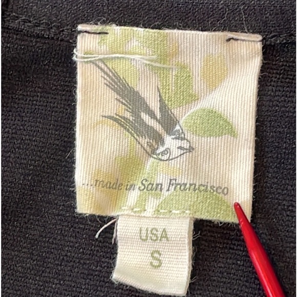 Weston Wear Islington Navy Blue Knit Pencil Dress with Lace Front (S) - Picture 9 of 11